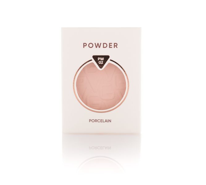 Пудра для обличчя PW-02 - PORCELAIN PW-01 фото